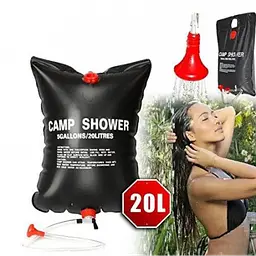 Туристичний душ Camp Shower 20 л, переносний кемпінговий душ із ПВХ, 41×60 см, 250 г - мініатюра 4