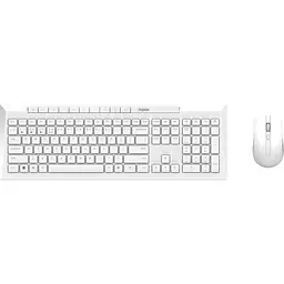 Комплект клавіатура + миша Rapoo 8210M White [78988] - мініатюра 4