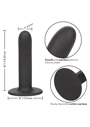 Фалоімітатор Calexotics Boundless, 15.2 см (чорний) - мініатюра 4