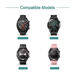 Зарядний пристрій Amazfeel для смартгодинника Huawei GT2/ GT 2e/ GT/ Honor Magic/ Watch 2 42 46 мм Black - мініатюра 8