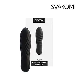 Вібратор Svakom Tulip Потужний міні-, 10.6х2.65 см чорний - мініатюра 5