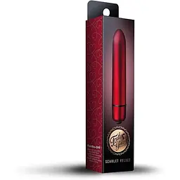 Віброкуля Rocks Off RO-90mm 10 Speed ​​Scarlet Velvet - мініатюра 5