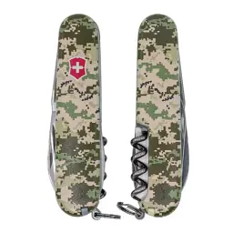 Ніж Victorinox Spartan Army 91 мм Піксель + Лого (1.3603.3_W3941p)