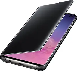 Чохол-книжка Samsung Clear View Cover для Samsung Galaxy S10 SM-G973 Black (EF-ZG973CBEGRU) - мініатюра 4
