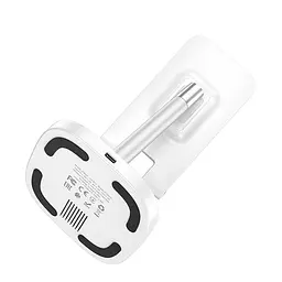 Зарядка Qi HOCO Thorough 2-in-1 stand with wireless fast charging CW37 5-15W біла - мініатюра 2