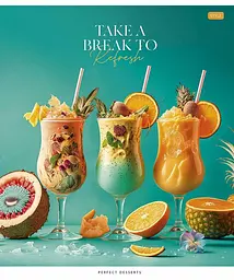Зошит загальний Школярик Star Juicy world у лінію 96 аркушів 5 шт. (096-3281L) - мініатюра 3