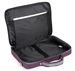 Сумка для ноутбука 15.6 дюйма Sumdex PON301PL Violet-Grey - мініатюра 3