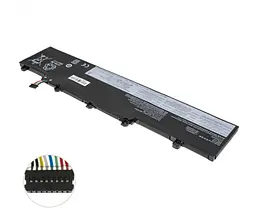 Акумулятор Lenovo L19L3PD5 (ThinkPad E14 Gen 2, E15 Gen 2) 11.55V 4650 mAh 54Wh Black - мініатюра 2
