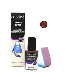 Коректор-реставратор Coccine Leather Repair для шкіри, червоно-коричневий, 10 мл