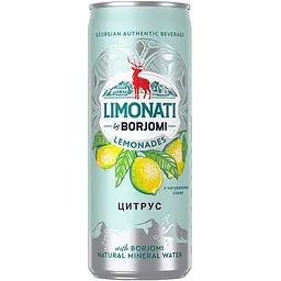 Лимонад Borjomi Limonati Цитрус 0.33 л