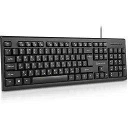 Клавіатура REAL-EL RK-507 USB Black (EL123100050) - мініатюра 2