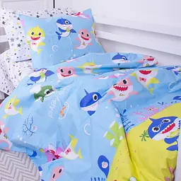 Комплект постільної білизни MirSon Kids Time 17-0522 Sharks are fun дитячий - мініатюра 2