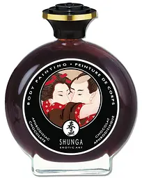 Фарба для тіла - Shunga Body Painting Aphrodisiac Chocolate - мініатюра 2