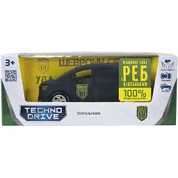 Машинка TechnoDrive серії Шеврони Героїв TOYOTA ALPHARD "УДА" - мініатюра 12