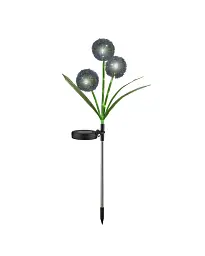 Вуличний світильник на сонячній батареї Goldlux 329509 Allium LED 6500K IP44 зелений