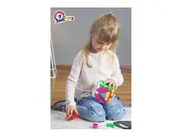 Куб-сортер ТЕХНОК Логіка №1 12x12x12 см арт.2452 - мініатюра 5