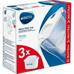Фільтр-глечик Brita Aluna Memo білий 2.4 л + 3 картриджі (1040564) - мініатюра 3