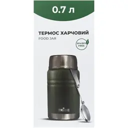 Термос Tribe Food Jar харчовий 0,7 л olive (T-DE-0023-olive) - мініатюра 4