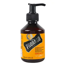Шампунь для бороди Proraso beard shampoo Wood & Spice 200 мл - мініатюра 2