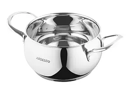 Каструля Ardesto зі скляною кришкою Gemini Liguria 2.2л нержавіюча сталь kuh0014762 - мініатюра 3