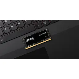 Модуль пам'яті для ноутбука SoDIMM DDR4 32GB (2x16GB) 3200 MHz Impact Kingston Fury (ex.HyperX) (KF432S20IBK2/32) - мініатюра 4