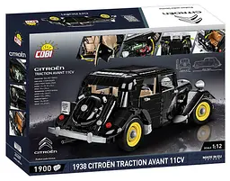 Конструктор Cobi Citroen Traction Avant 11CV масштаб 1:12, 1900 деталей (COBI-24337) - мініатюра 2