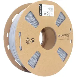 Філамент для 3D-принтерів Gembird PLA 1.75mm Grey (3DP-PLA1.75-01-GR) [169763] - мініатюра 2