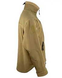 Флісова кофта Kombat UK Defender Tactical Fleece L Койот (1000-kb-dtf-coy-l) - мініатюра 3