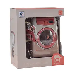 Пральна машина YH129-3C/3S на батарейках, світло, звук, в коробці (6982005400297) Бежевий - мініатюра 3