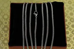 Цепь Xuping Jewelry персидская ночь 60 см 1.5 мм серебристая