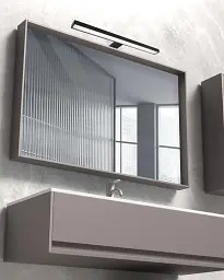 Світильник підсвітка для дзеркала Goldlux 328564 Milos Led 30 1x5W 4000K 520Lm IP44 чорний - мініатюра 3
