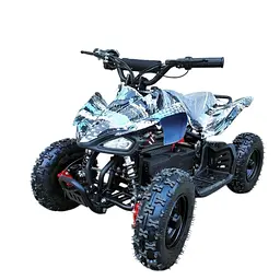 Квадроцикл електричний дитячий Corso RS (1000W, 48V/12Ah) Біло-Синій