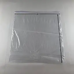Пакети Zip-Lock прозорі 50x50 см, 100 шт, 50 мкм, поліетиленові пакети із застібкою - мініатюра 2