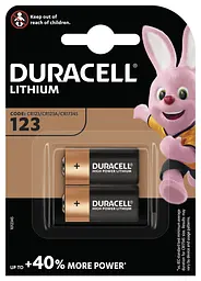 Батарейка Duracell DL 123 2 шт. (6409613)