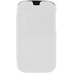 Чохол-книжка Melkco для Htc Desire V шкіряний білий - мініатюра 2