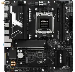 Материнська плата AM5 ASRock B850M-X WiFi R2.0, B850, 2xDDR5, Int.Video (CPU), 4xSATA3, 2xM.2, 1xPCI-E 5.0 x16, 1xPCI-E 4.0 x16, 1xPCI-E 4.0 x1, ALC897, RTL8125BG, WiFi 6E, Bluetooth 5.2, 7xUSB 3.2 / 6xUSB 2.0, HDMI/DP, MicroATX - мініатюра 4