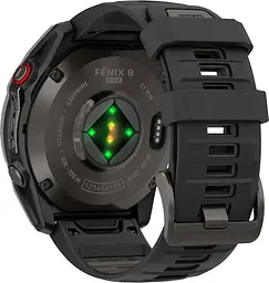 Смарт-годинник Garmin Fenix 8 Pro 51 mm AMOLED Carbon Gray DLC Titanium with Black/Pebble Gray (010-03199-00/01) - мініатюра 4