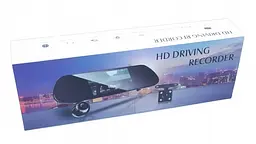 Дзеркало відеореєстратор DVR V9TP Full HD 5 дюймів 3 камери - мініатюра 3