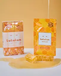 LULULUN Premium Face Mask Hokkaido Honey відновлююча маска з натуральним медом, 1 шт - мініатюра 3