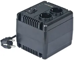 Стабілізатор EnerGenie EG-AVR-1001, 220 В, 1000 ВА - мініатюра 2