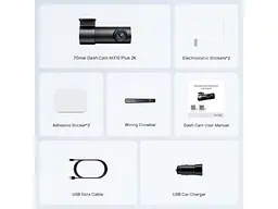 Відеореєстратор 70Mai Dash Cam M310 Plus 2K - мініатюра 4