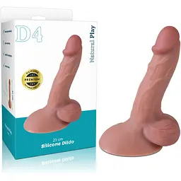 Фалоімітатор Erospace Natural Play Silicone Dildo D4 21 см 62050073-0004 104559