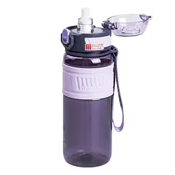 Пляшка для води спортивна Houo 750 мл із фліп кришкою, фіолетовий Yiwu HP-14-34V - мініатюра 3