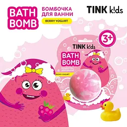 Бомбочка для ванни Tink kids Berry Yogurt 200 г (289828) - мініатюра 2