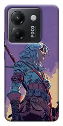TPU чохол Demsky The witcher ciri для Xiaomi Poco M7 Pro 5G