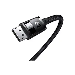 Кабель мультимедійний Baseus DisplayPort M - DisplayPort M 8K чорний 2 м (B00633706111-02) - мініатюра 2