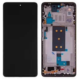 Дисплей Xiaomi 11T, 11T Pro, чорний, з рамкою, Original (PRC)