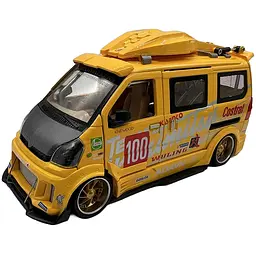 Колекційна металева модель автомобіля АвтоЕксперт Wuling Van з інерцією, світлом та звуком 1:24