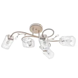 Люстра стельова Brille E14 40W WH (LK-627C/5)