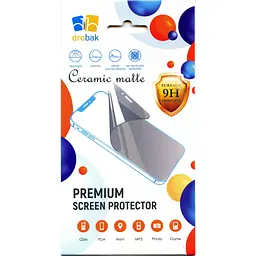 Скло захисне Drobak Matte Ceramics Anty Spy Apple iPhone 17 Pro Max (333365)